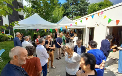 On a fêté les 5 ans de l’immeuble!